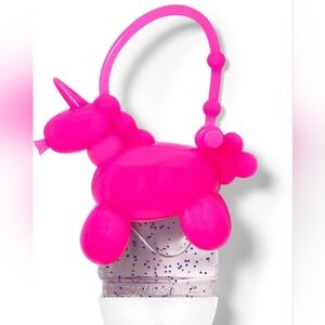 NWT pink unicorn hand sanitizer Holder